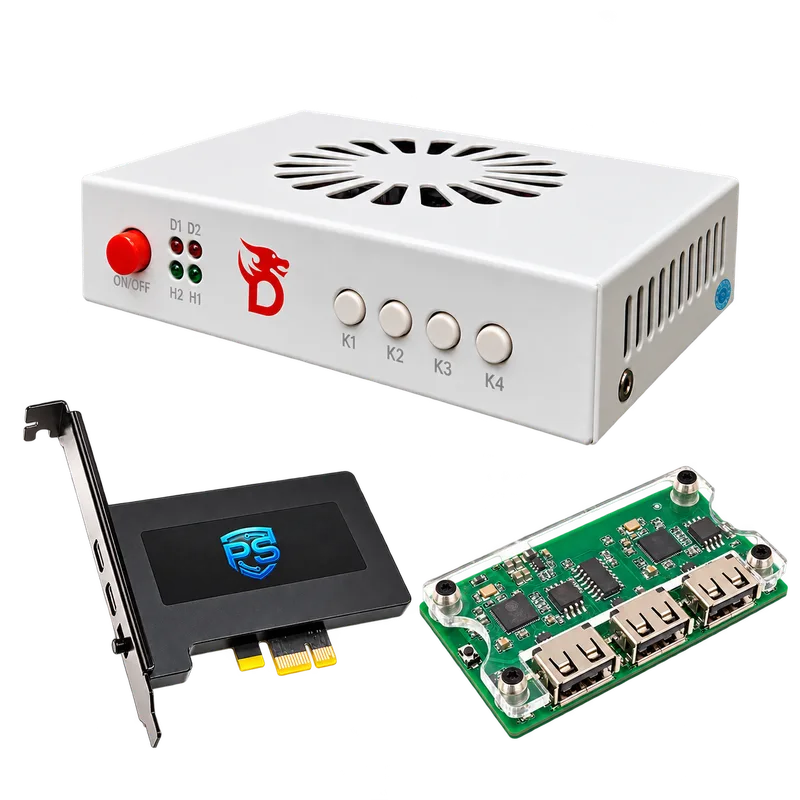 75T Starter kit with a card, fuser, and input device